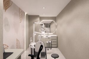 Akse mahallesi diş kliniği hizmetleri veren dent alyans diş kliniği diş muayene ve implant tedavisi odası