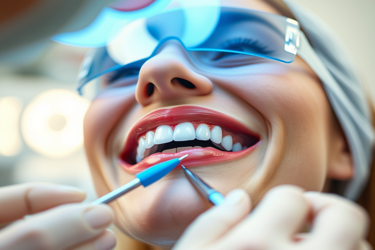 Gebze diş beyazlatma yapan Dent Alyans Diş Kliniği ile bleaching işlemi