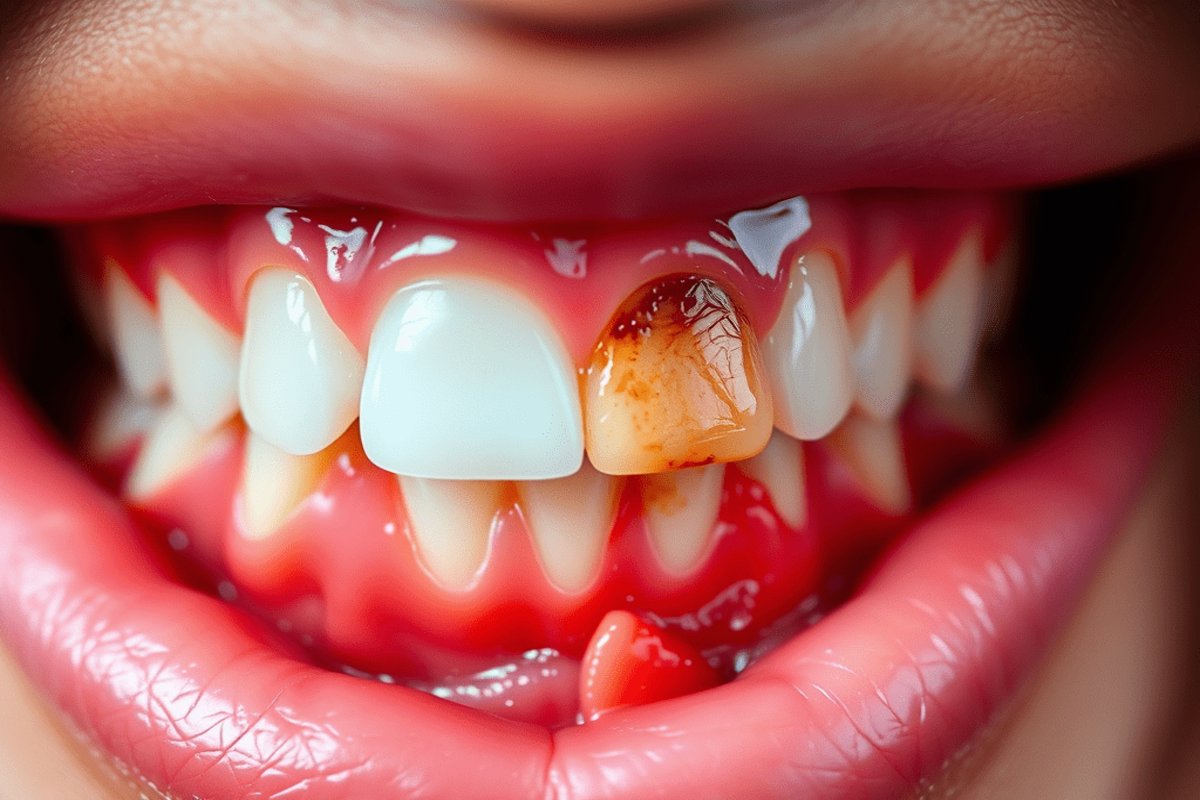 Gebze diş eti tedavisi yapan dent alyans diş kliniği diş eti kanaması görseli